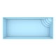 Rom glasfiberpool